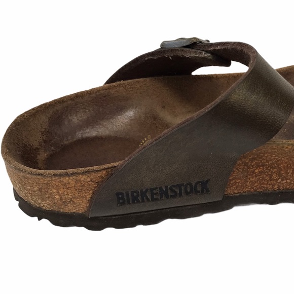 The BIRKENSTOCK Gizeh Thong Sandal Bronze Size 4 - Picture 11 of 16